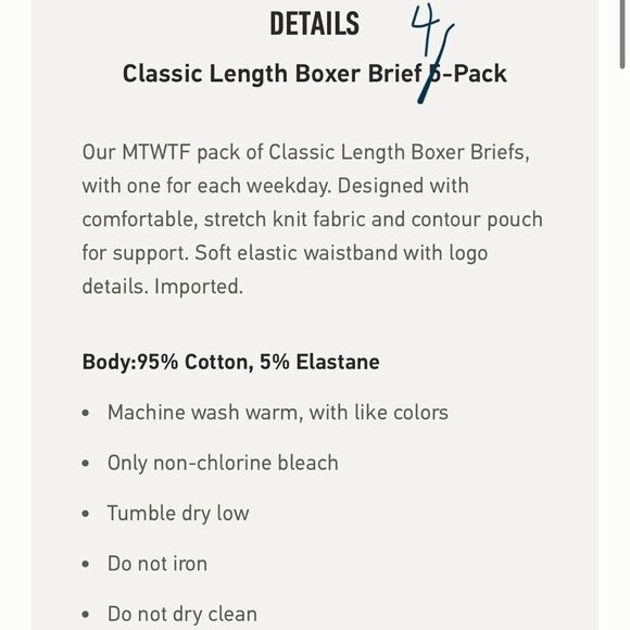 Hollister Boxer Brief Set NEW 4 Pair Large Classic Length - Picture 8 of 9